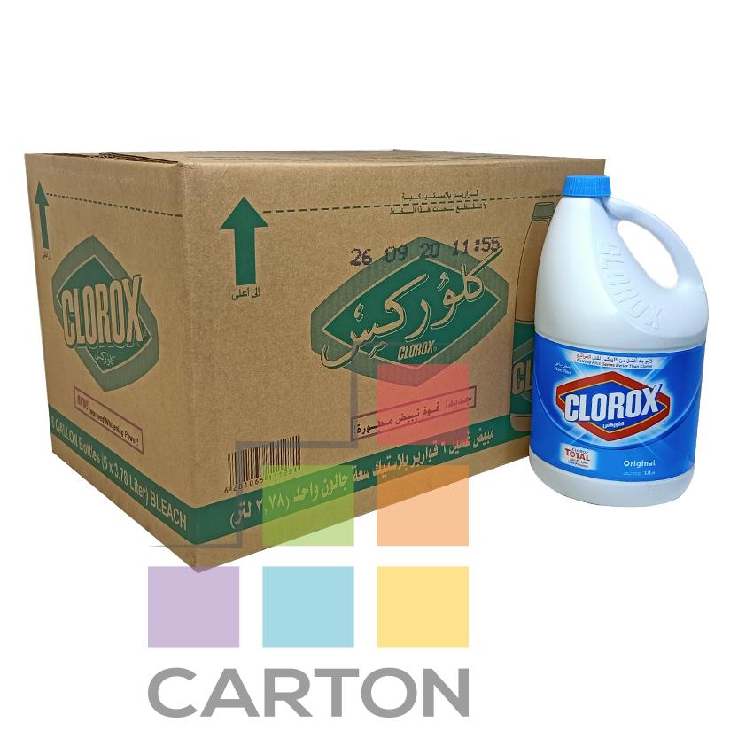 كلوروكس الأصلي 6 *3.78 ليتر